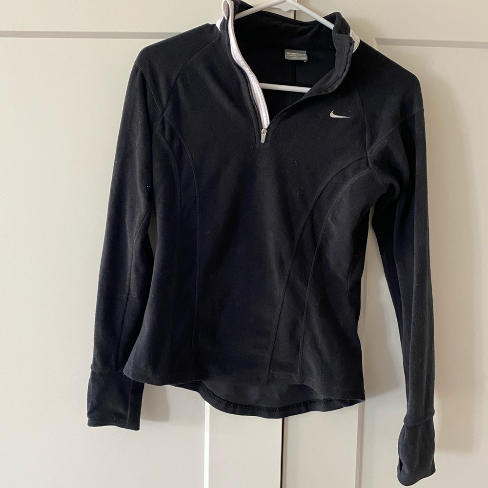 Nike soft fleece quarter zip up